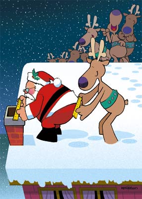 Funny Christmas Card Image