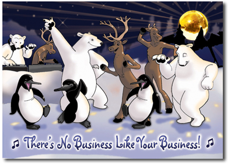 Funny Christmas Card Image